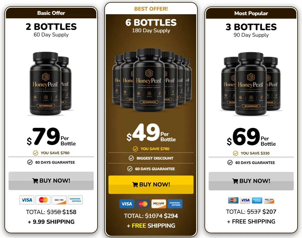 HoneyPezil™ Bottle Image